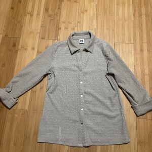 Anne Klein Button Up Shirt size L